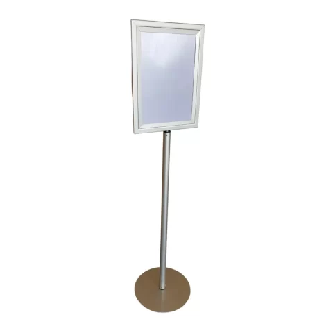 Round Base Lollipop Stand (Double Sided) - A3 Size