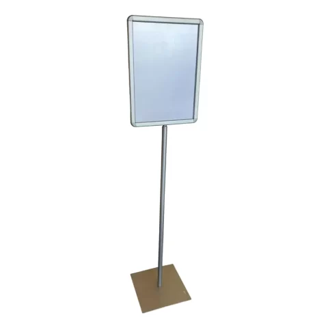 Square Base Exi Lollipop Stand (Fixed Height) - A3 Size
