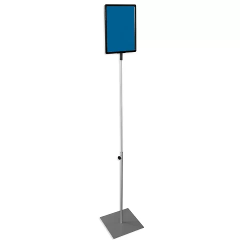Square Base Econo Lollipop Stand (Adjustable Height) - A4 Size