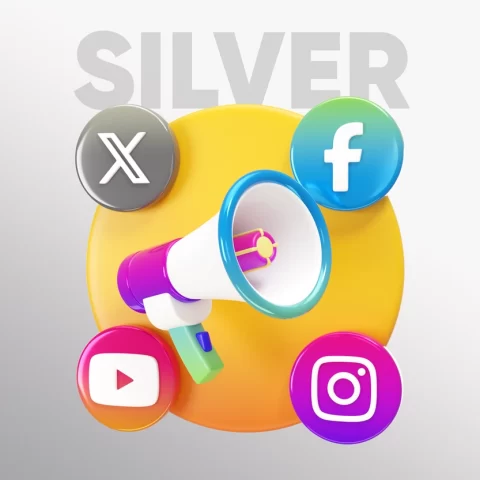Social Media Package: Silver